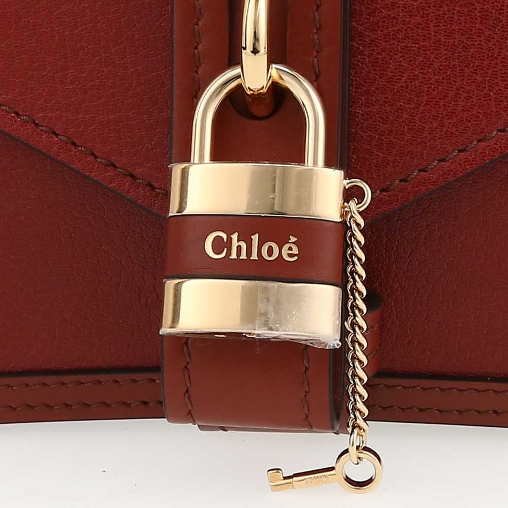 Chloé Aby mini handbag in brown leather Collector… - image 2