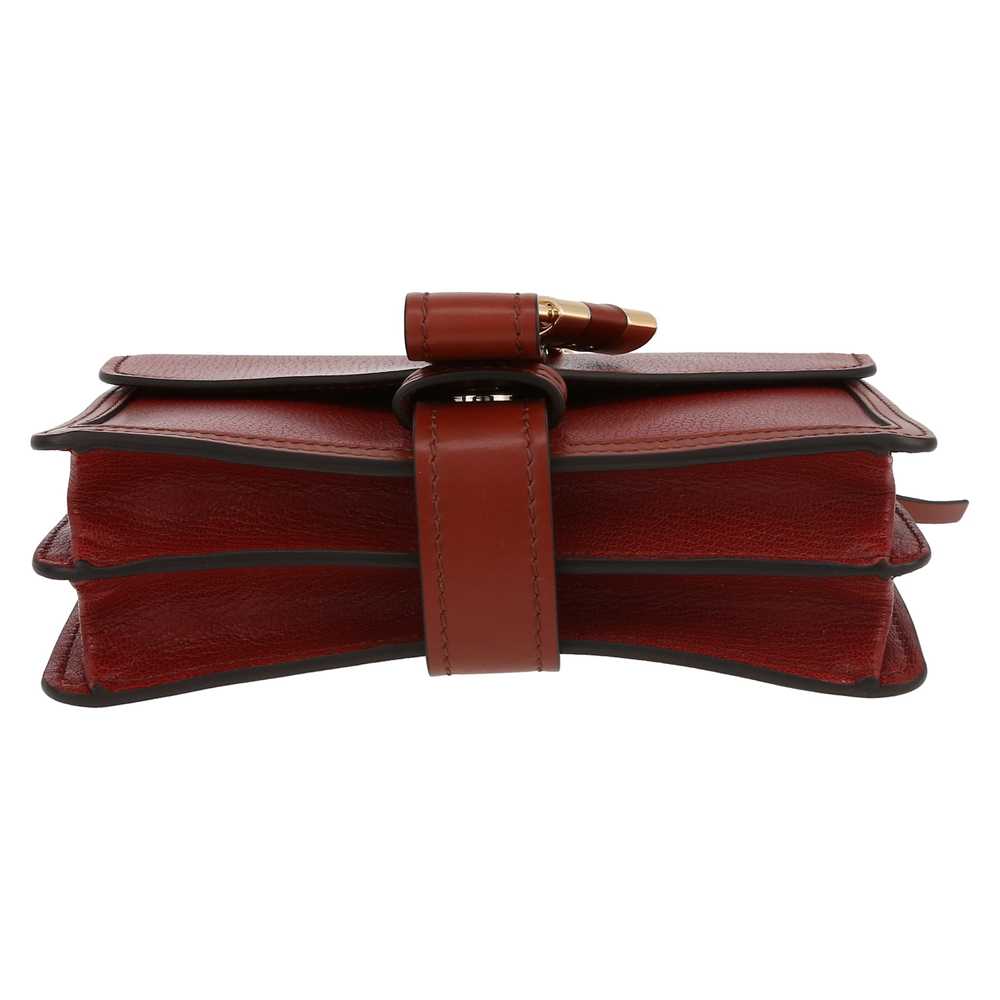 Chloé Aby mini handbag in brown leather Collector… - image 5