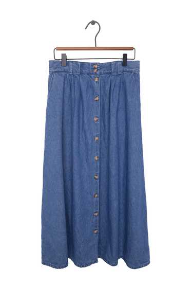 Denim Maxi Skirt