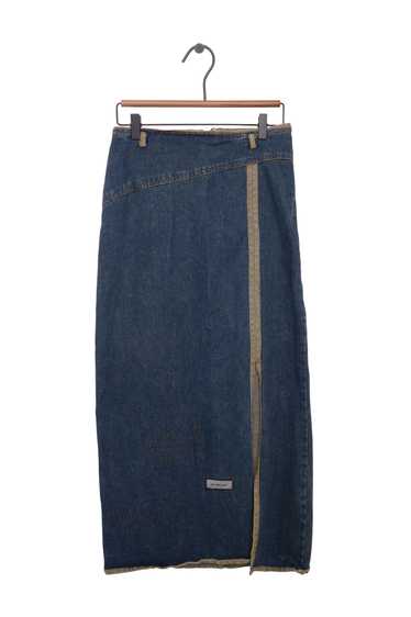 Y2K Denim Maxi Skirt