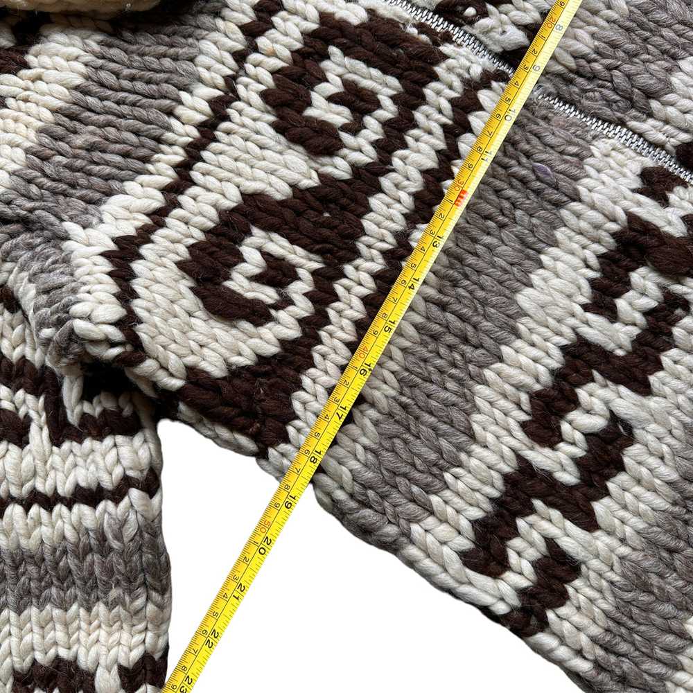 70s Cowichan sweater Small - image 4