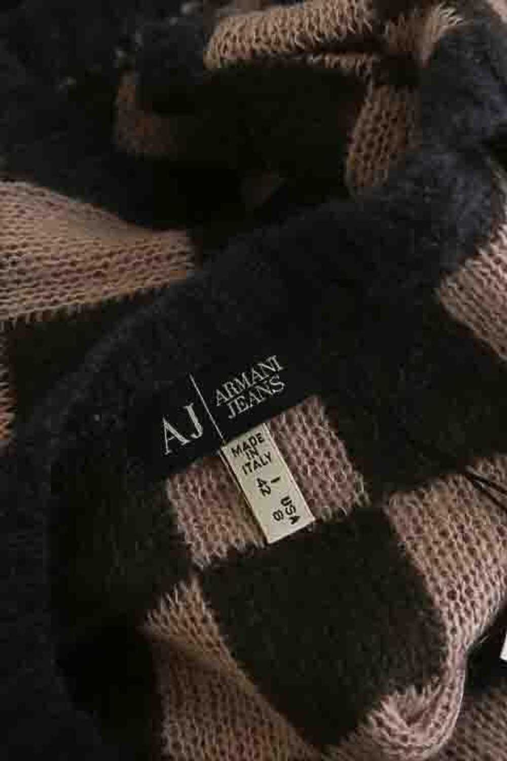 Circular Clothing Pull-over en laine Armani marin… - image 6