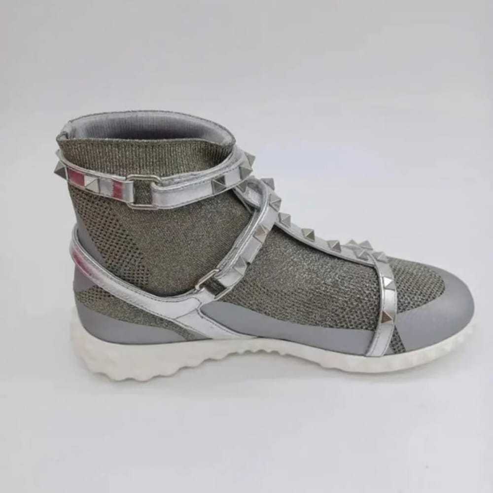 Valentino Garavani Rockstud cloth trainers - image 3