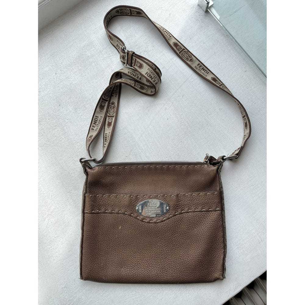 Fendi Anna Selleria leather crossbody bag - image 3