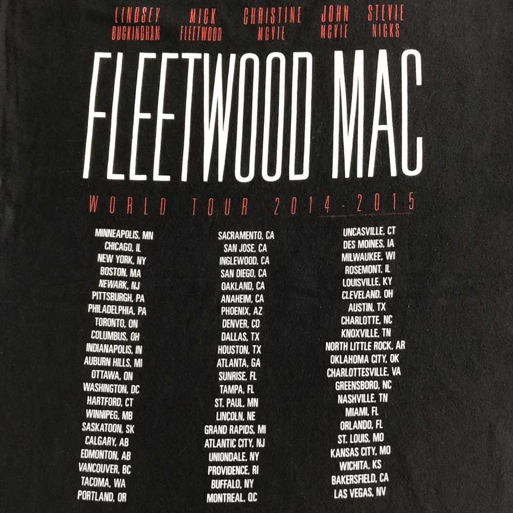 Band Tees Vintage Fleetwood Mac Tshirt - image 4