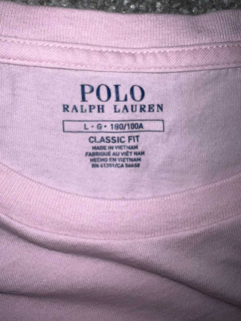 Polo Ralph Lauren Pink classic fit polo t shirt - image 3