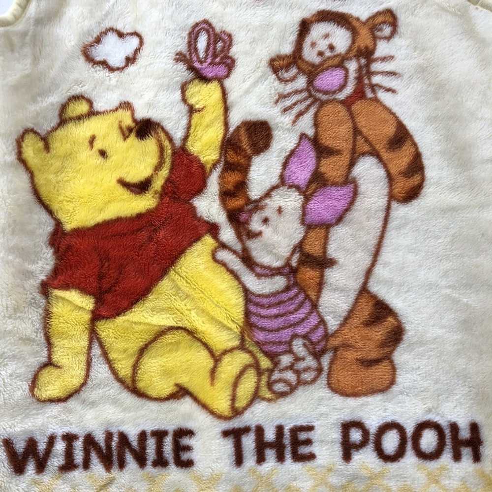 Disney WINNIE THE POOH Tigger Pooh Cartoon Fleece… - image 8