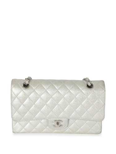 CHANEL Pre-Owned medium glitter Double Flap shoul… - image 1