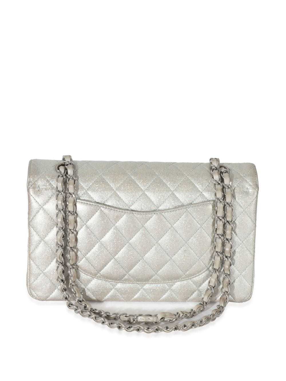 CHANEL Pre-Owned medium glitter Double Flap shoul… - image 2