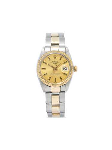 Rolex pre-owned Oyster Perpetual Date 34mm - Gold