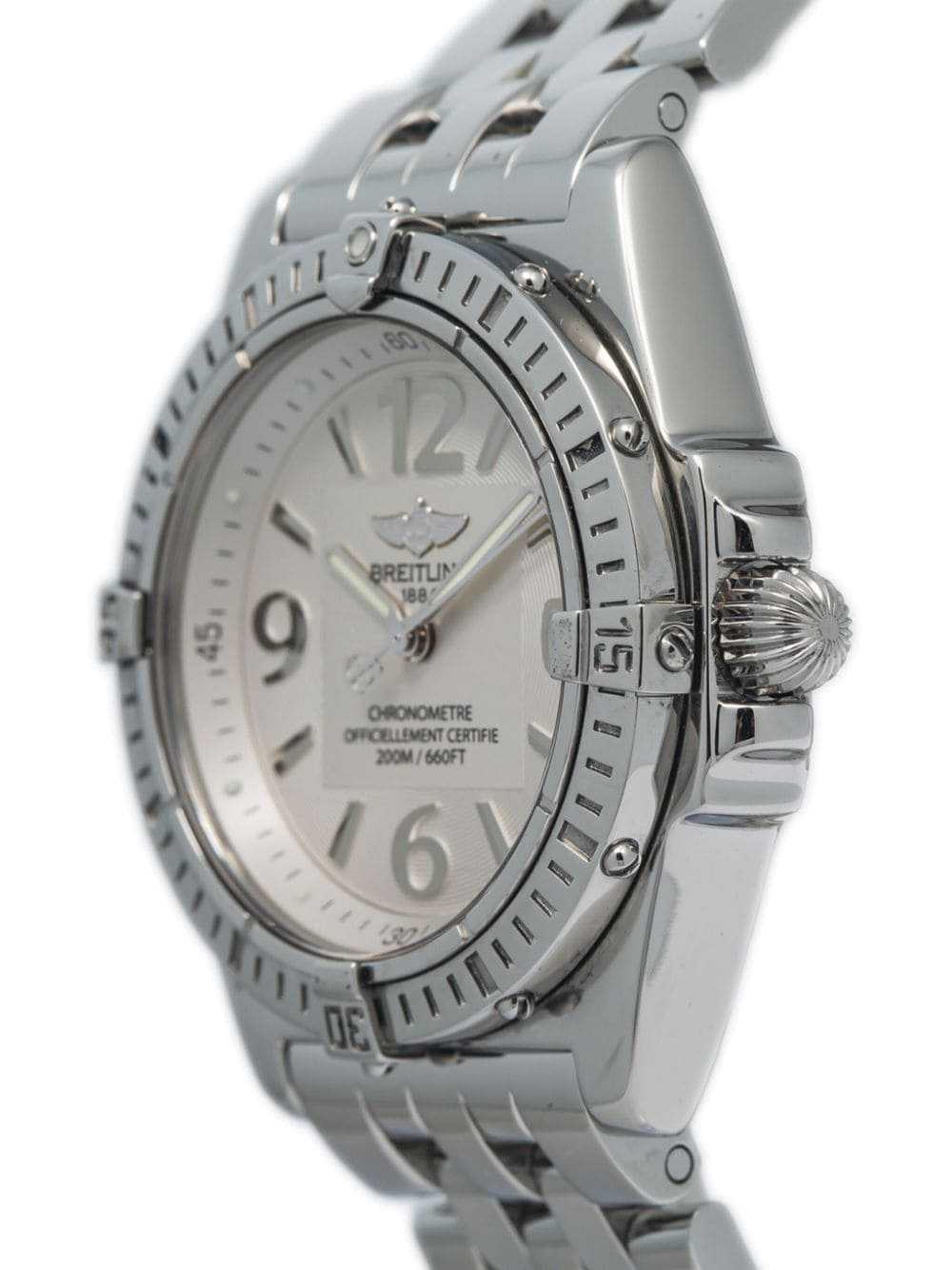 Breitling pre-owned Chronometre 34mm - White - image 2