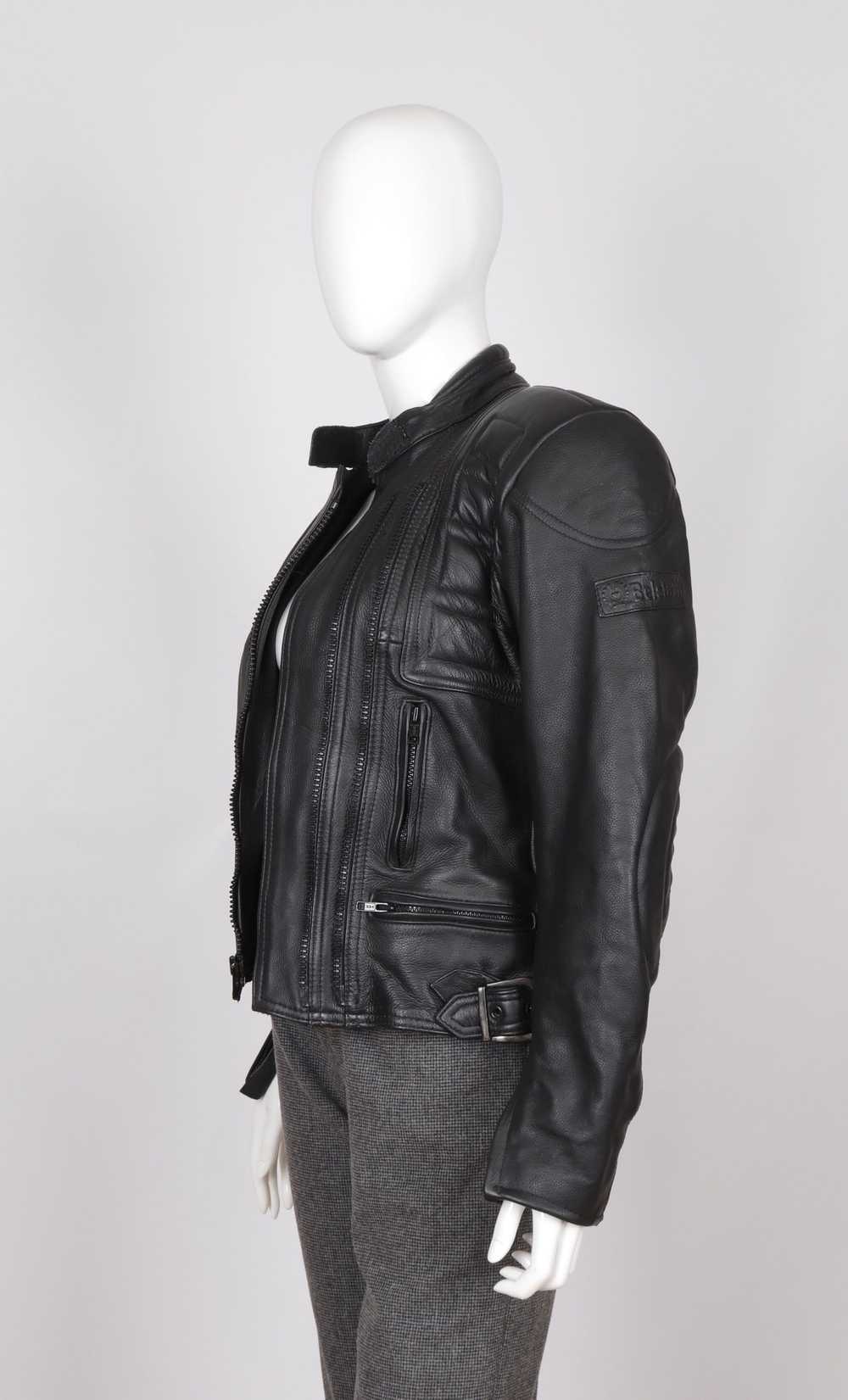 Belstaff Women's Belstaff 100% Leather Biker Moto… - image 4