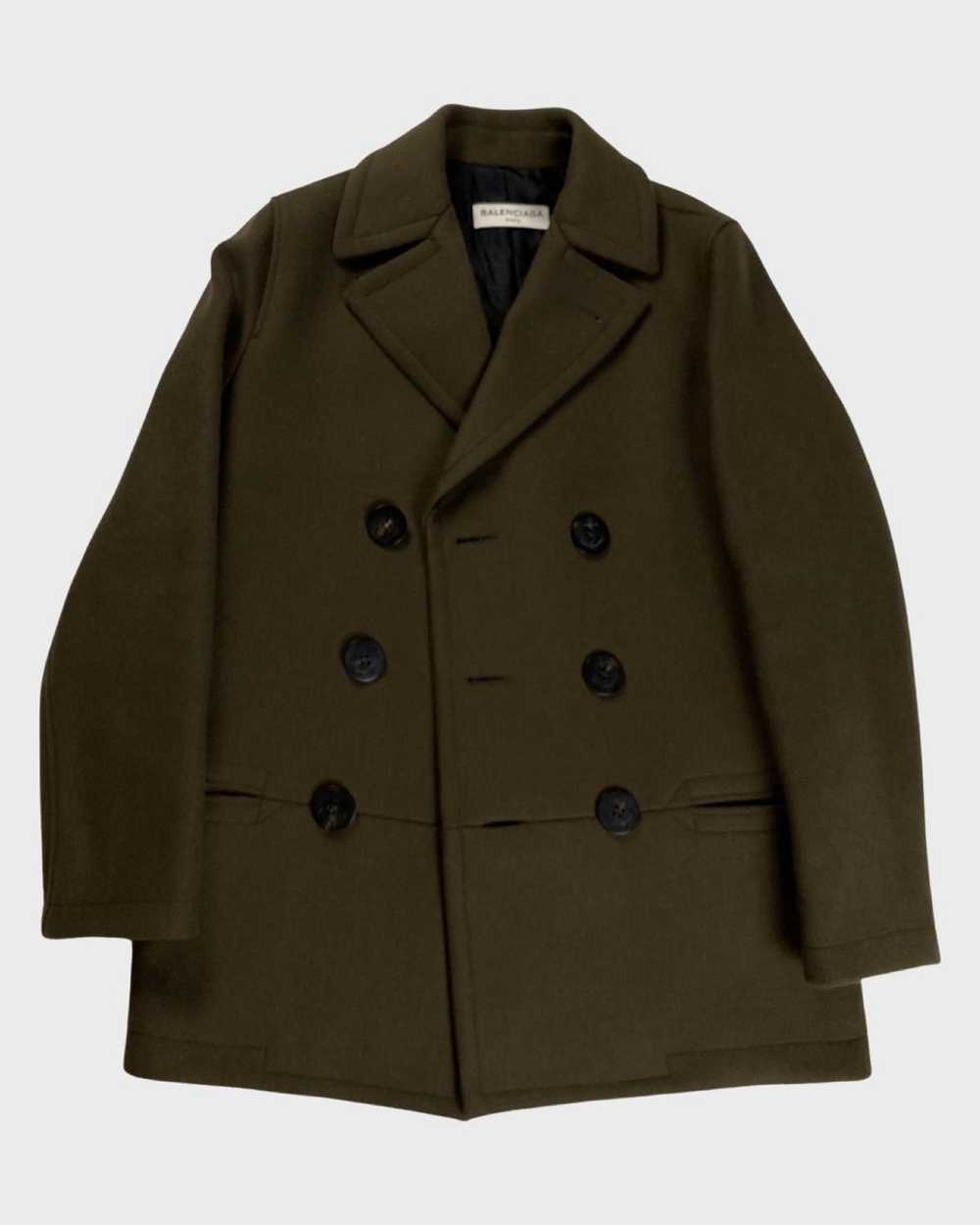 Balenciaga FW16 military caban coat - image 1