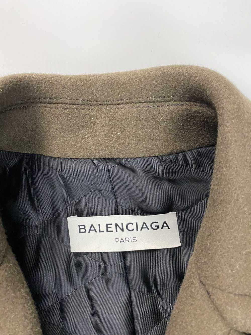 Balenciaga FW16 military caban coat - image 3