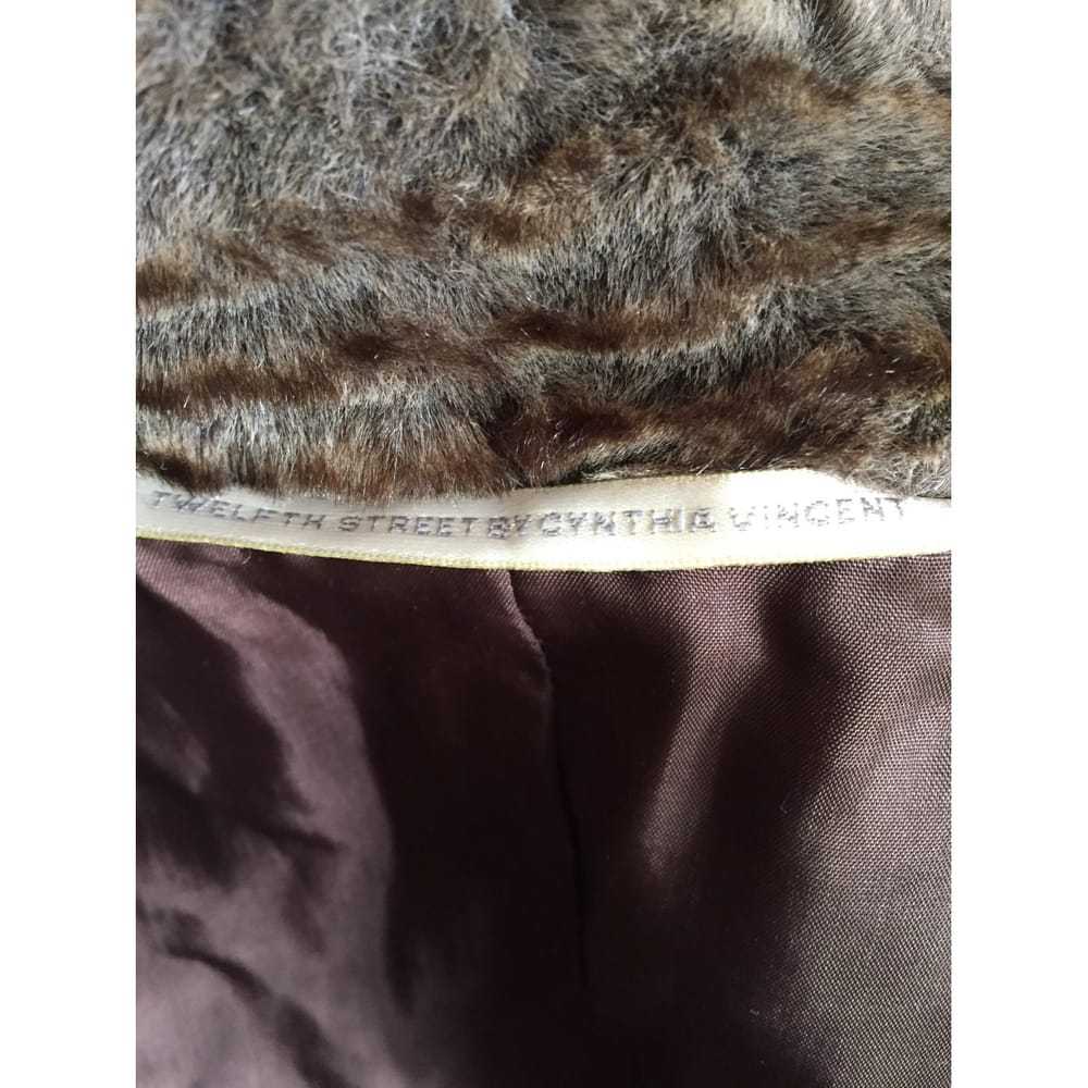 Twelfth St. by Cynthia Vincent Faux fur coat - image 3