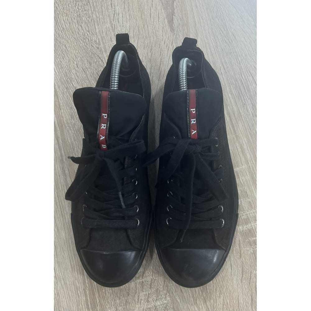 Prada Vegan leather low trainers - image 2