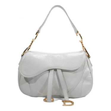 Dior Double Saddle cloth handbag - image 1