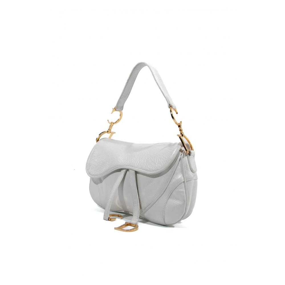 Dior Double Saddle cloth handbag - image 2