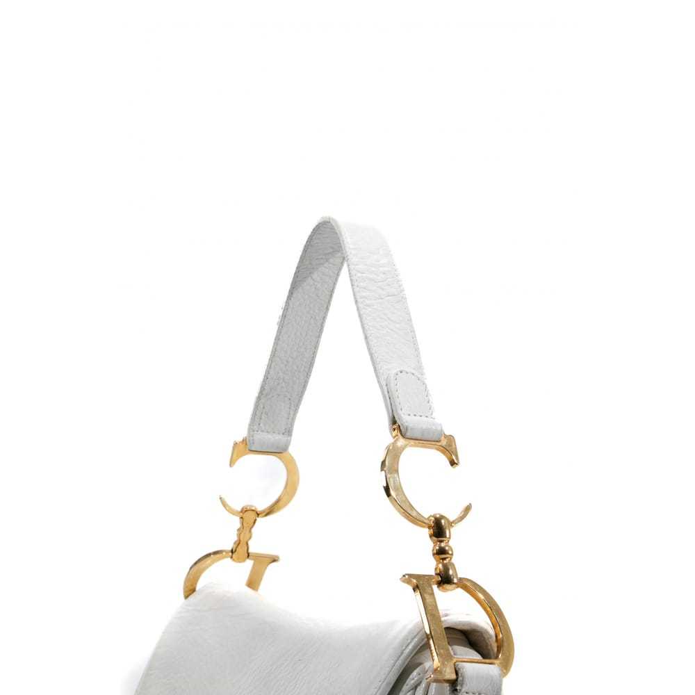 Dior Double Saddle cloth handbag - image 5