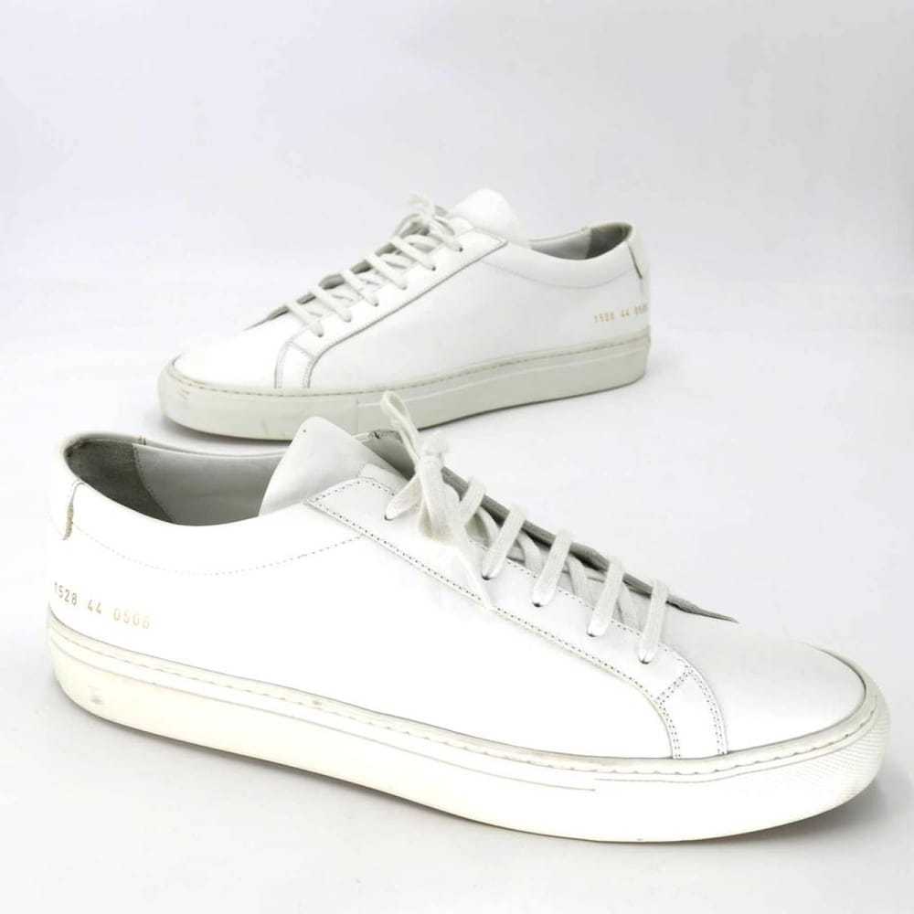 Common Projects Leather low trainers - image 4