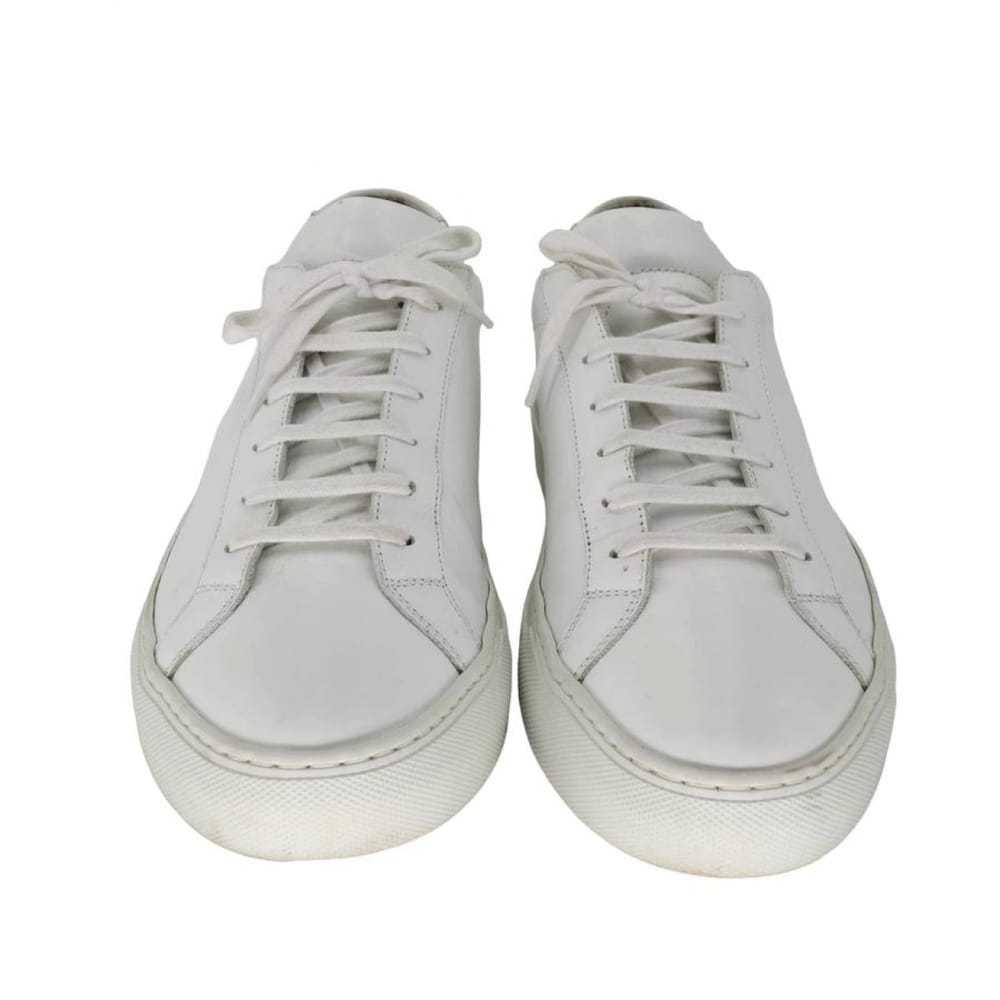 Common Projects Leather low trainers - image 5