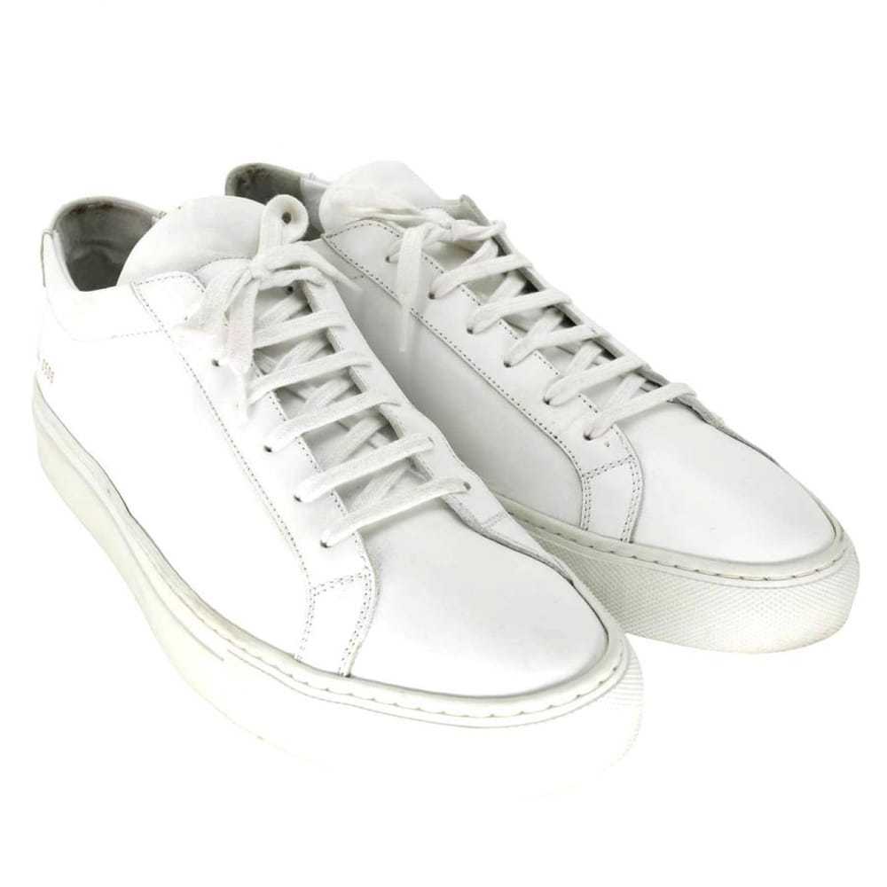 Common Projects Leather low trainers - image 6
