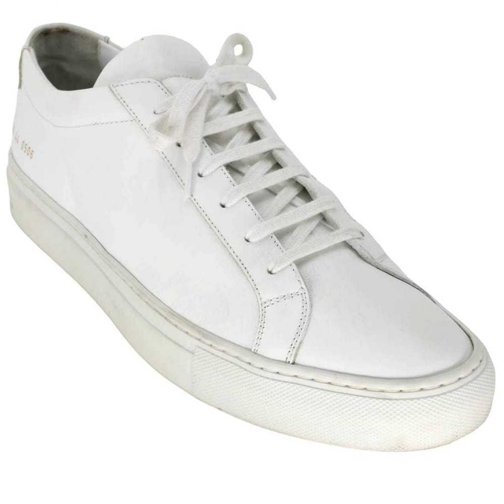 Common Projects Leather low trainers - image 8