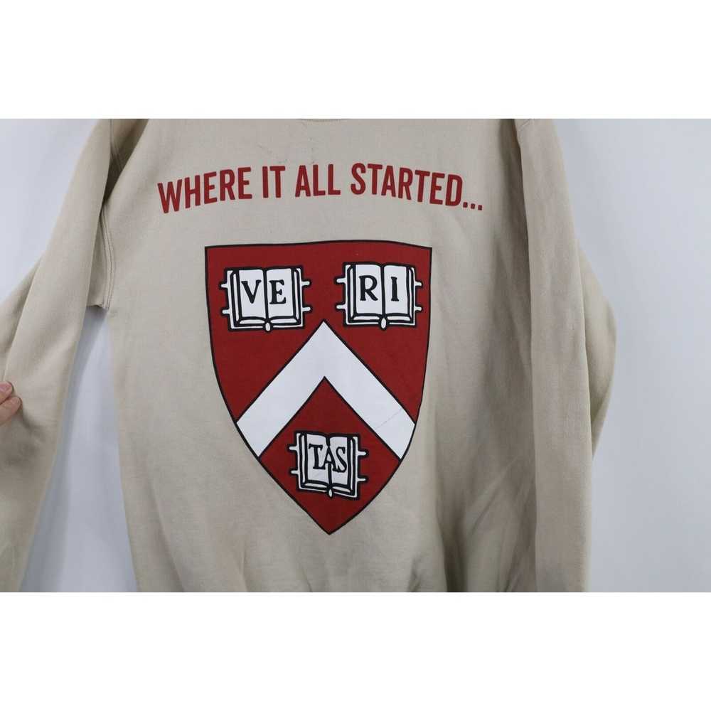 Vintage Vintage 90s Distressed Harvard University… - image 5