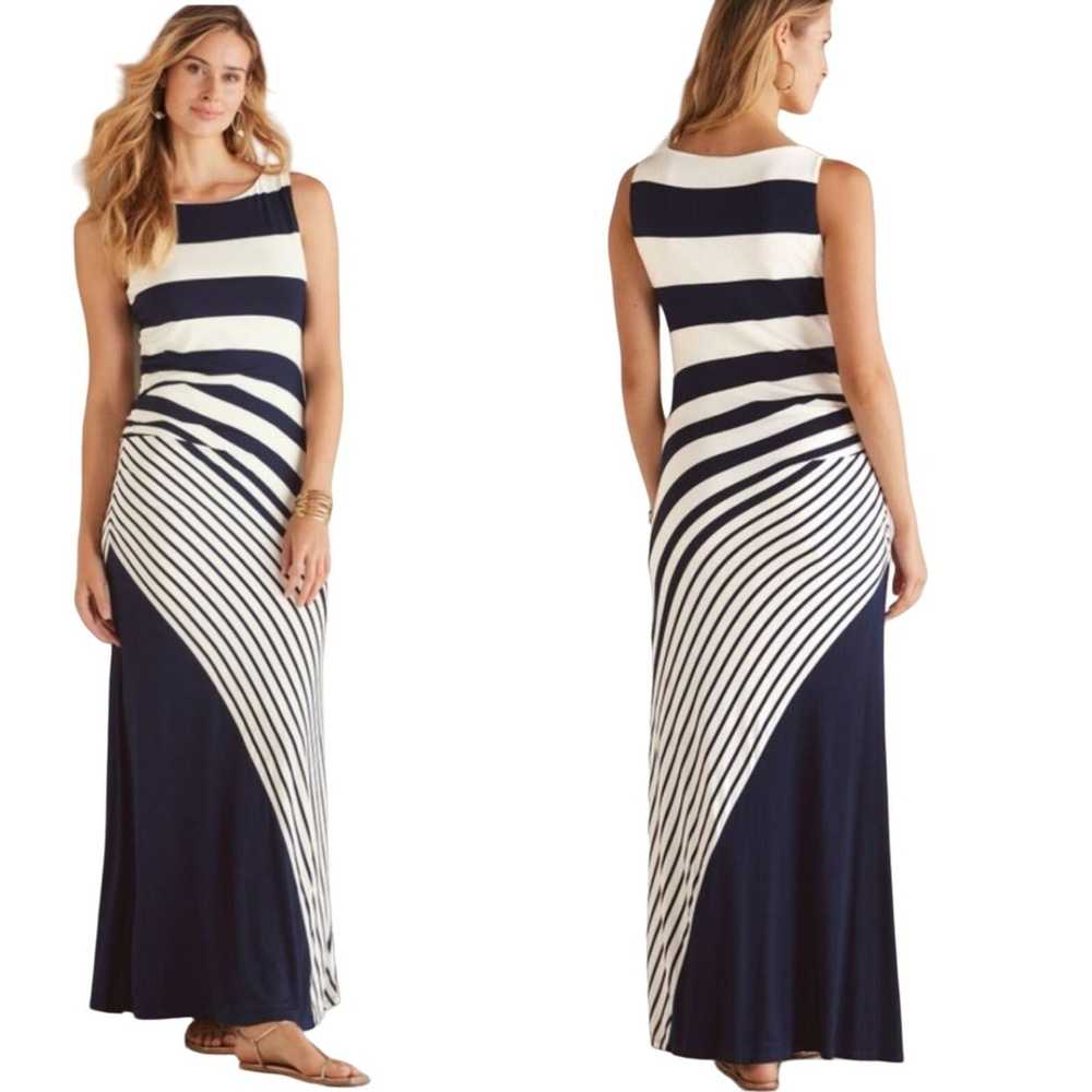 Other Soft Surroundings Jersey Knit Bodycon Maxi … - image 2