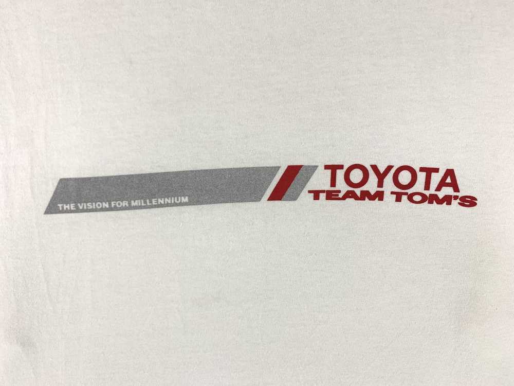 Japanese Brand × Racing × Vintage Toyota team Tom… - image 3