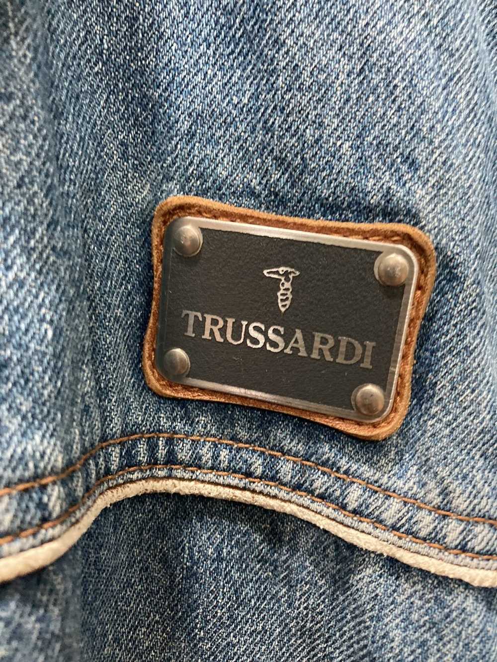 Archival Clothing × Denim Jacket × Trussardi Trus… - image 6