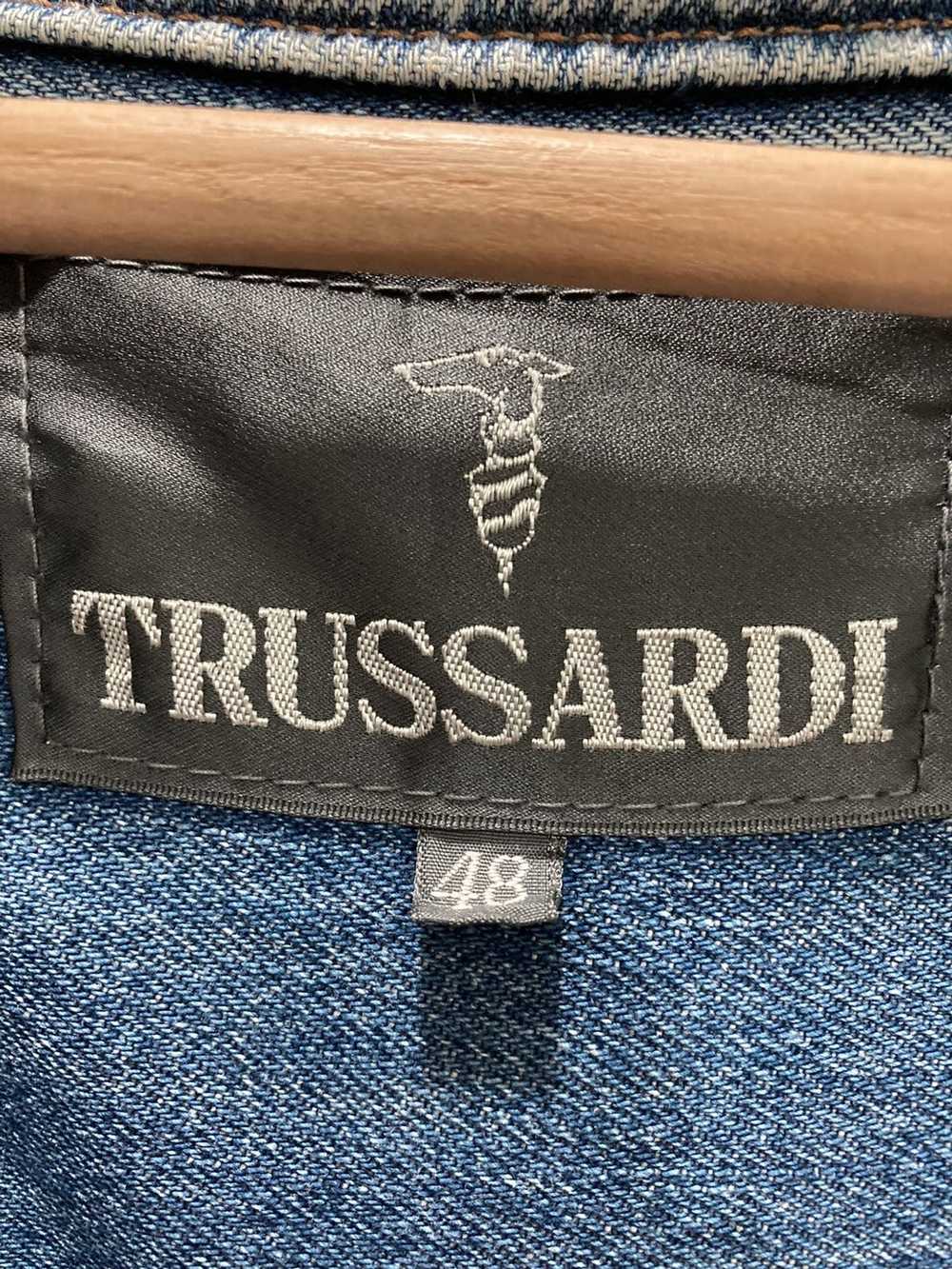 Archival Clothing × Denim Jacket × Trussardi Trus… - image 8