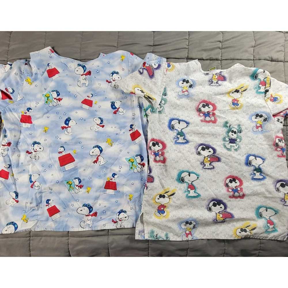 Peanuts Peanuts Nursing Scrubs Snoopy All Over Print … - Gem