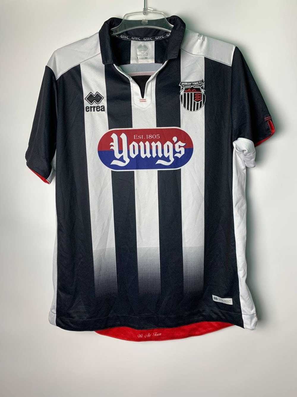 Soccer Jersey × Sportswear × Vintage Grimsby Town… - image 1