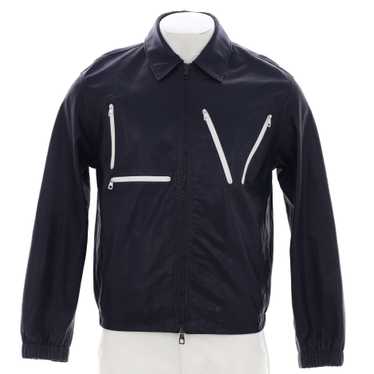 Louis Vuitton Men's Large Navy Blue LV America's Cup Zip Up Jacket