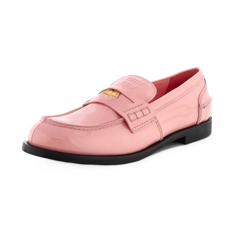 Miu Miu Women's Penny Coin Loafers Patent - image 1