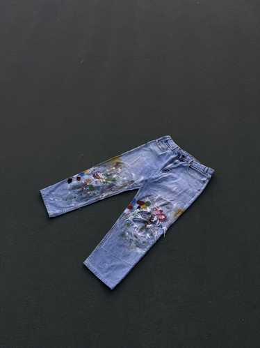 Custom × Vintage Vintage custom painted pants