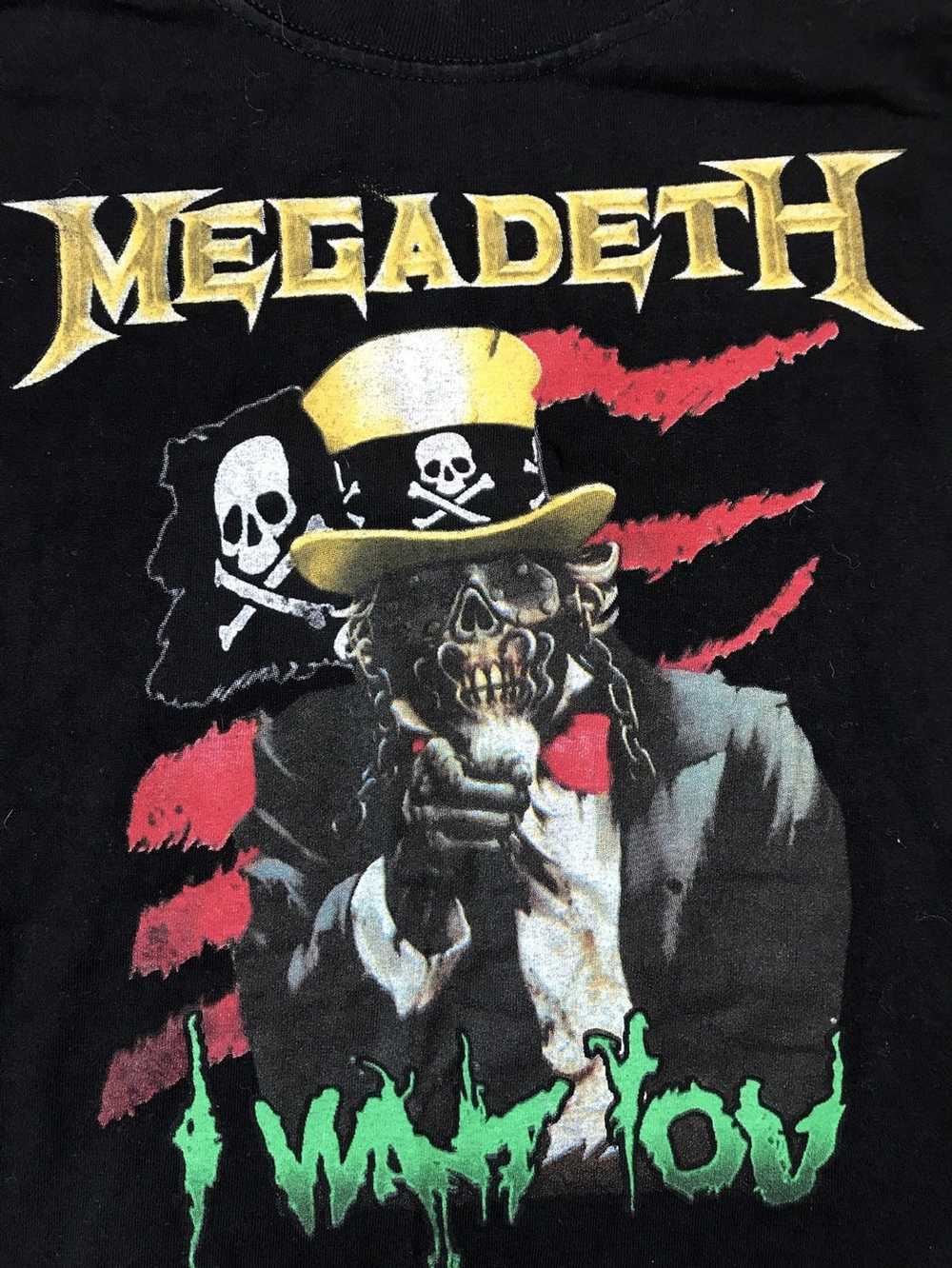 Band Tees × Streetwear × Vintage 2013 Megadeth Ro… - image 2