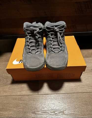 Jordan 10 sale grey suede