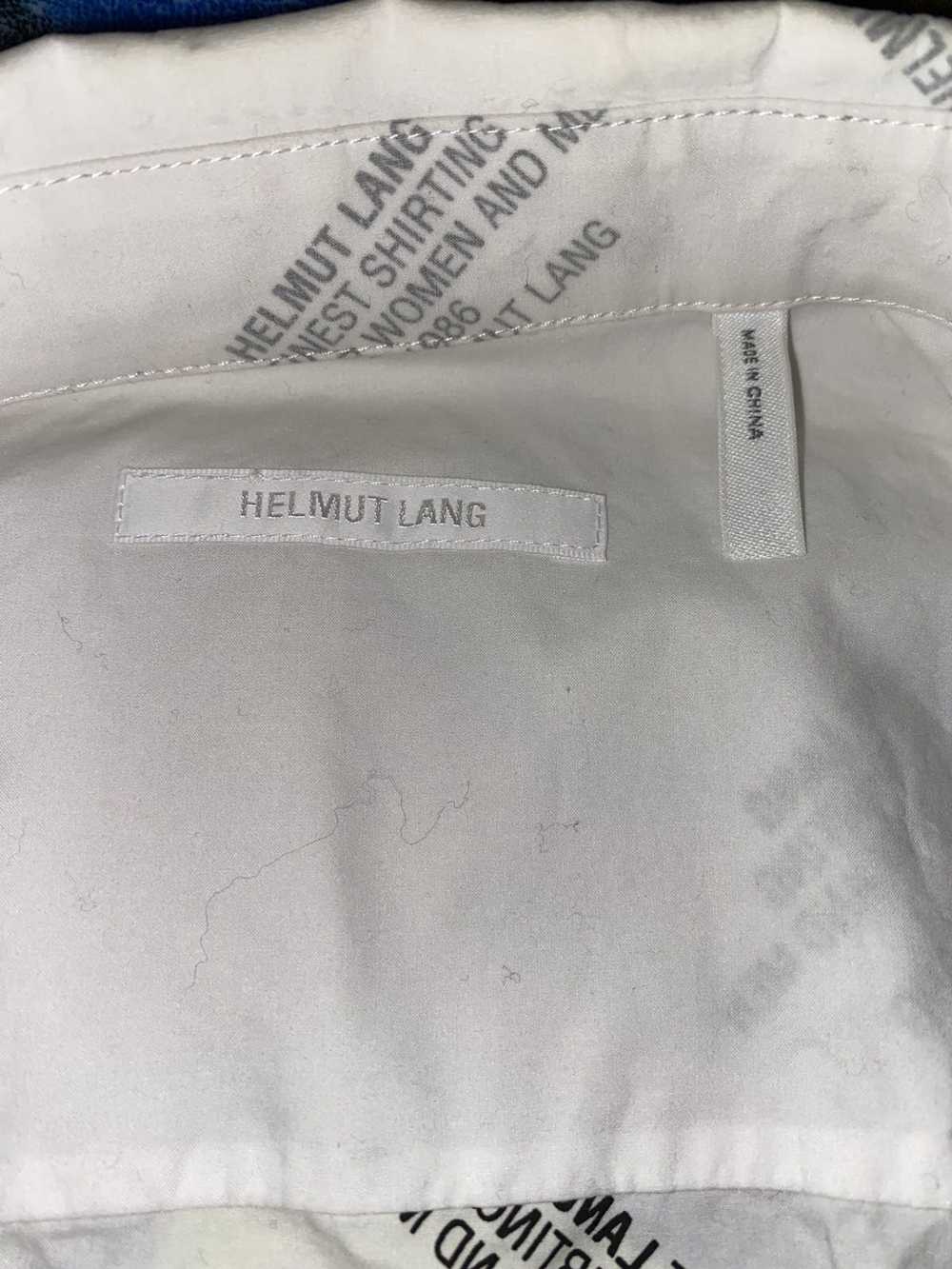 Helmut Lang Helmut Lang script shirt - image 5