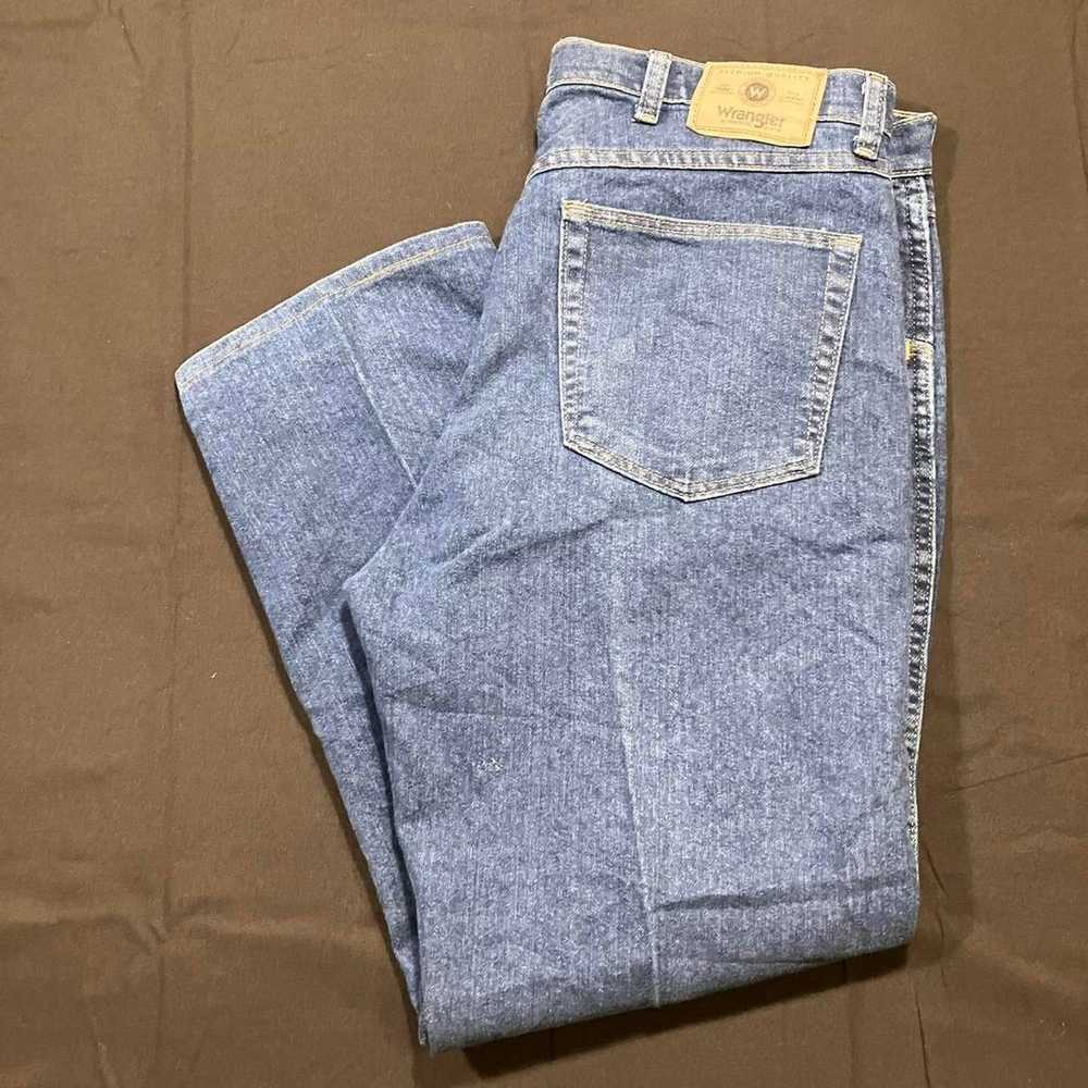 Wrangler Y2K Medium Wash Wrangler Denim Jeans - image 1