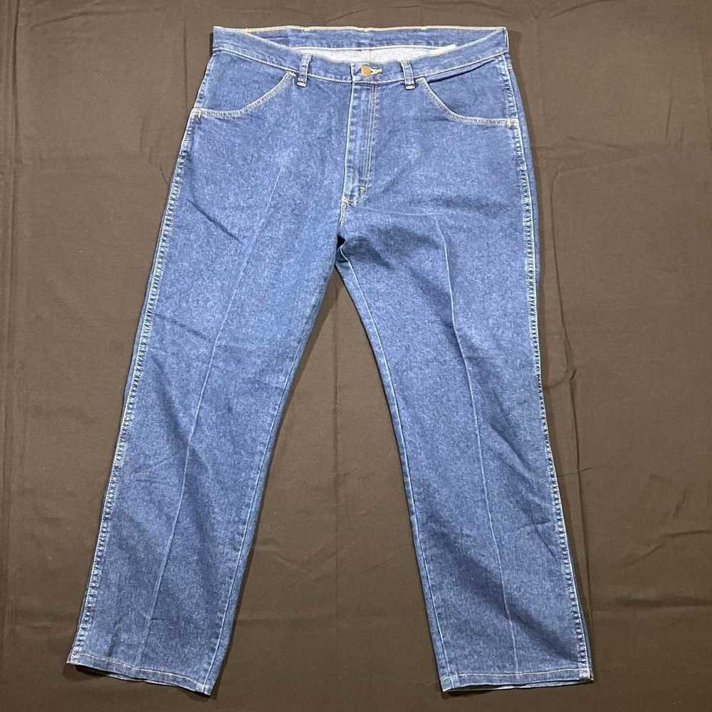 Wrangler Y2K Medium Wash Wrangler Denim Jeans - image 2