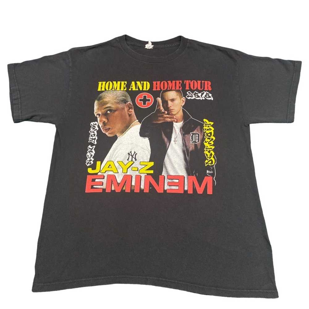 Rap Tees × Vintage Vintage Eminem & Jay Z Tour Sh… - image 2