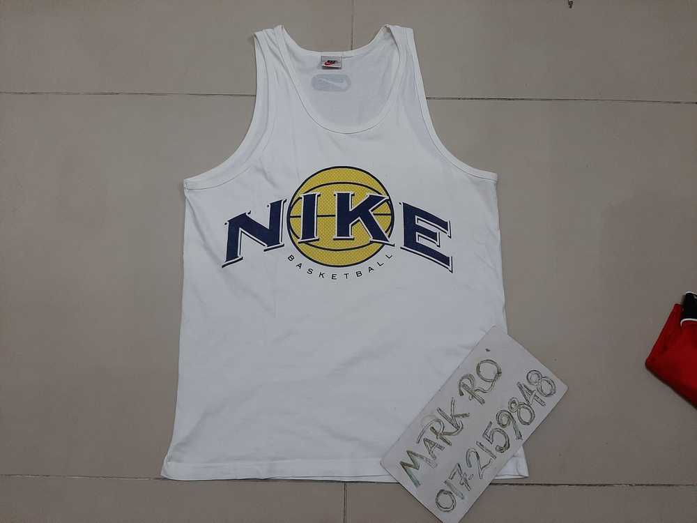 Archival Clothing Vintage 90s Nike Basketball sin… - image 1