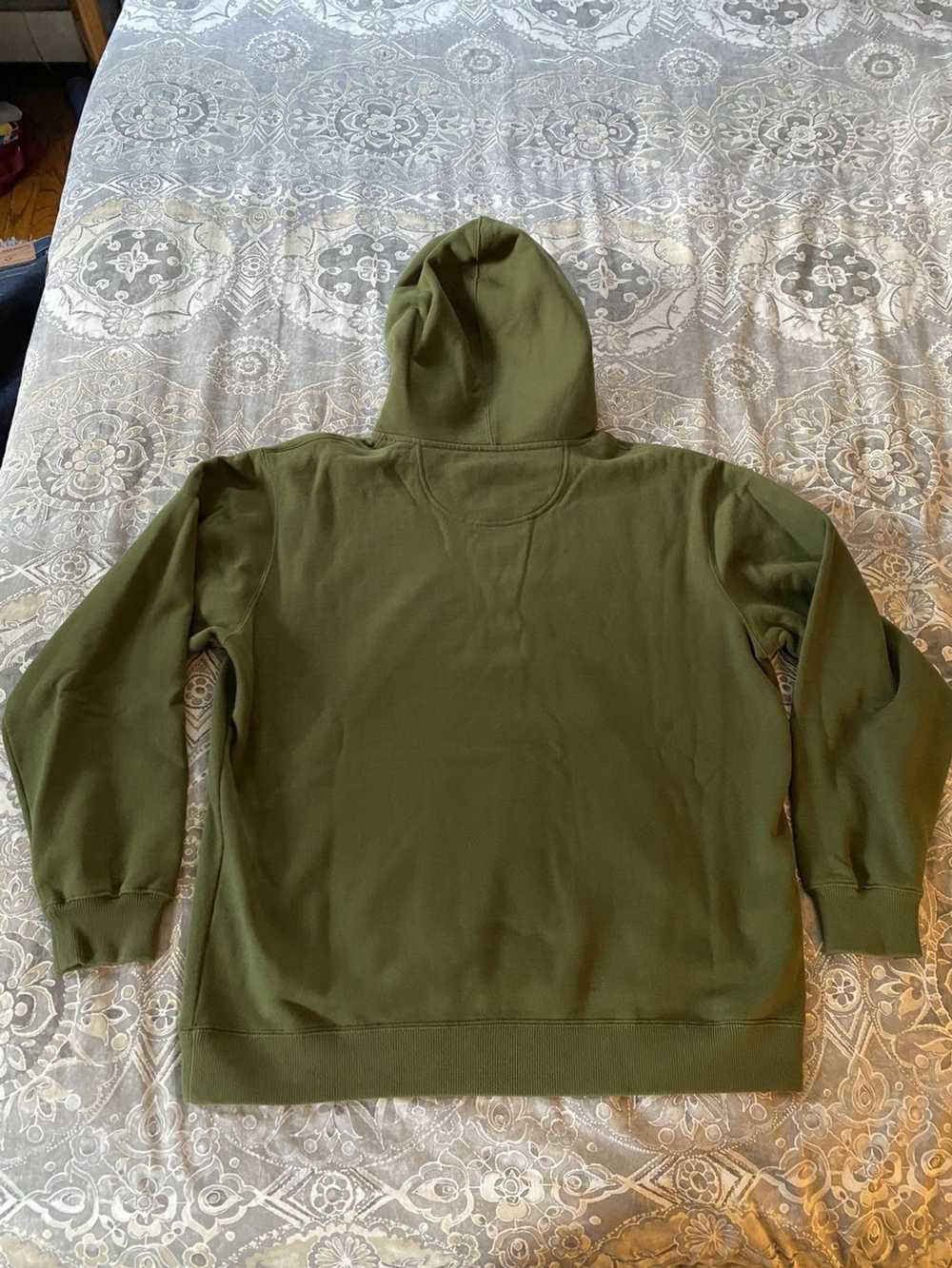 Supreme Olive hoodie XL - image 11