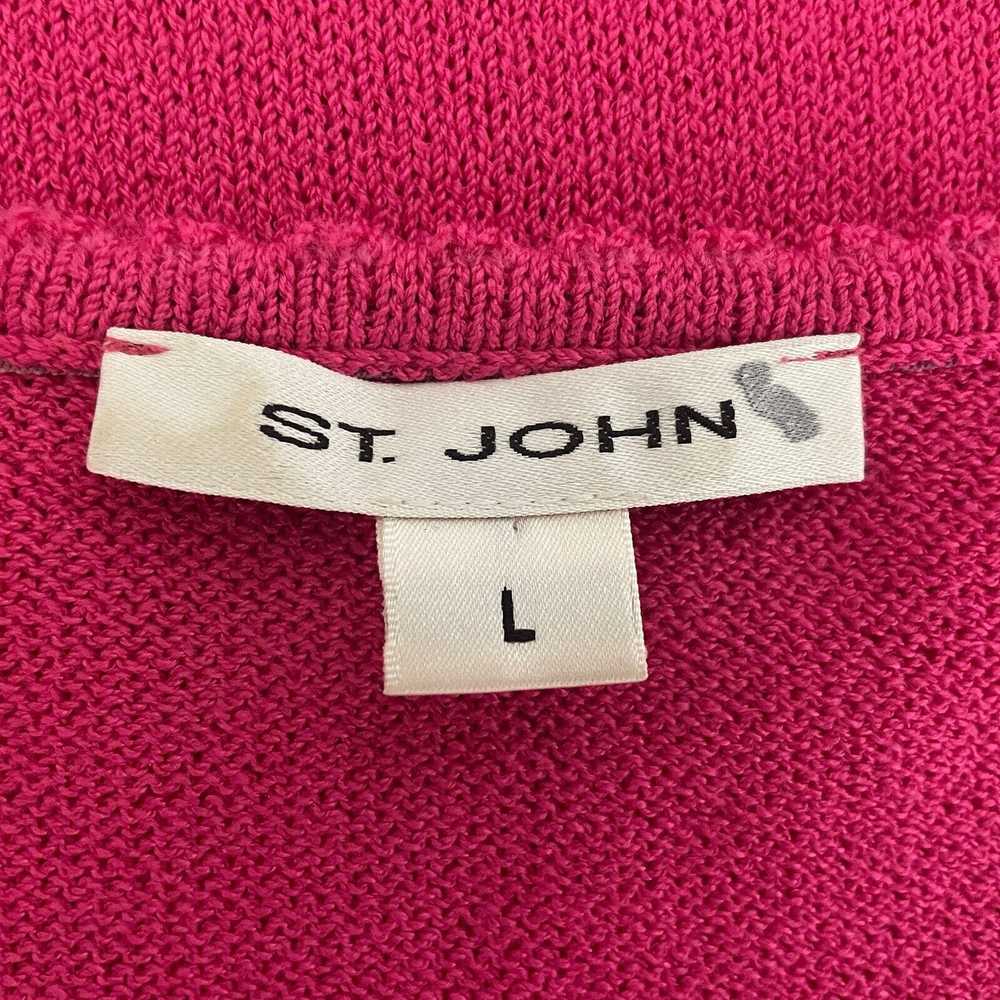 St. John Couture × Vintage Vintage 2002 Pink Sant… - image 8