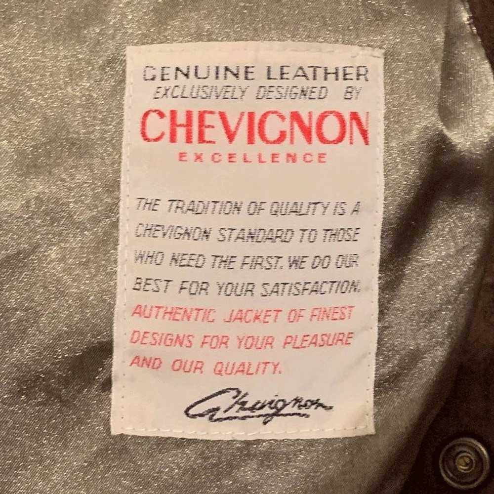 Chevignon × Vintage Vintage Chevignon Suede Jacket - image 6