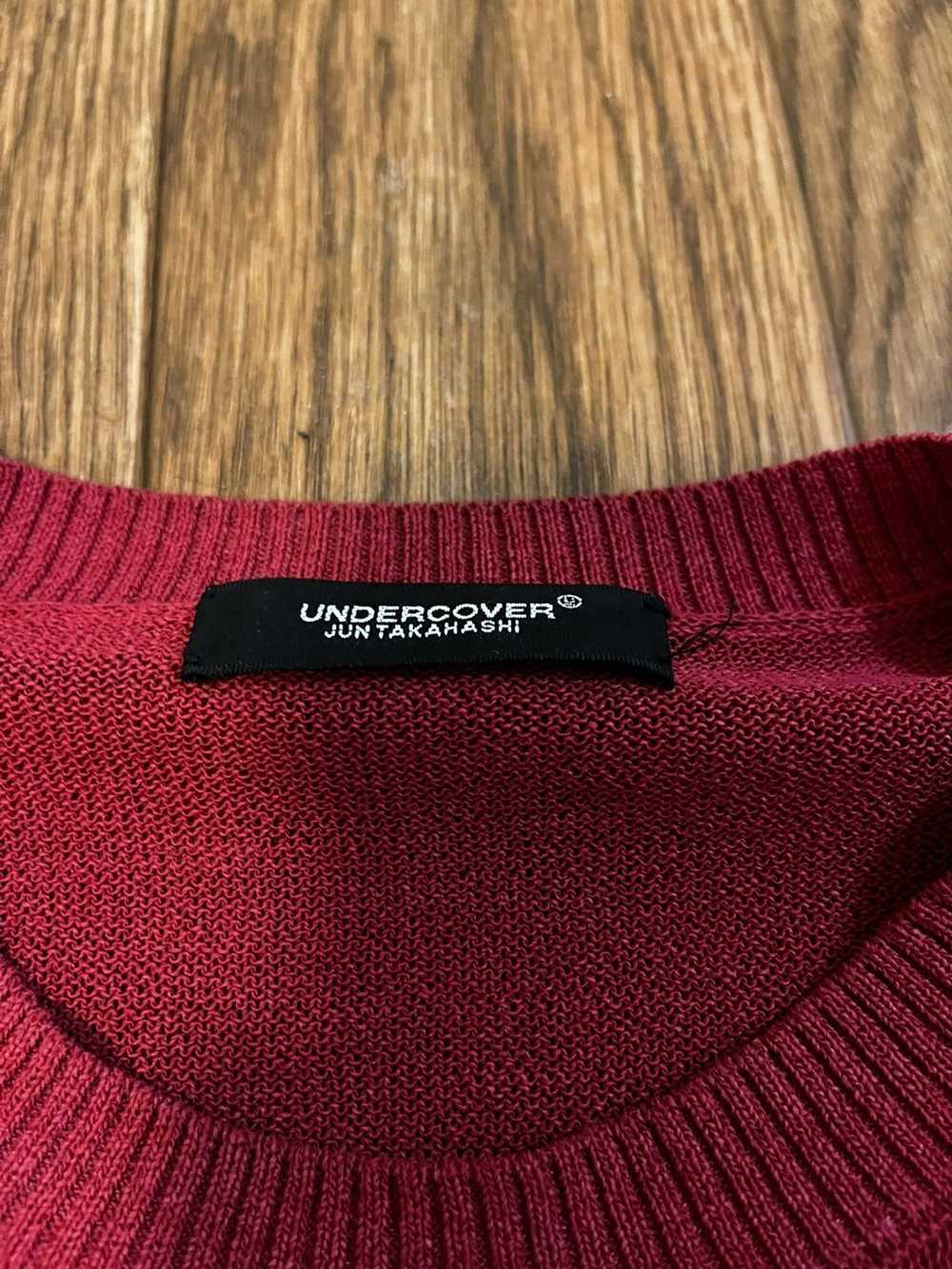 Undercover Undercover SS21 Intarsia Knit Sweater - image 3