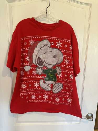 Peanuts Peanuts Snoopy ugly Christmas sweater Red 