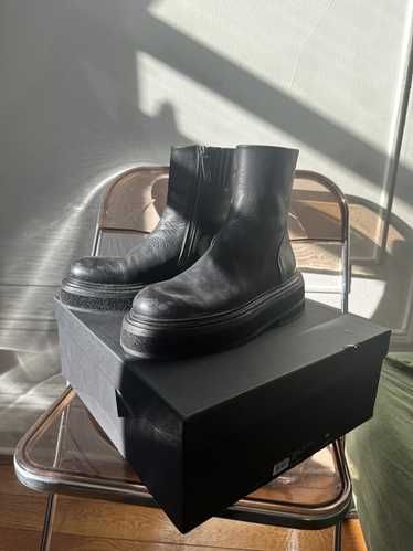 Marsell Marsèll black zuccone zip boot